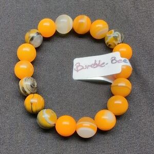 Bumblebee 10mm Beaded Bracelet